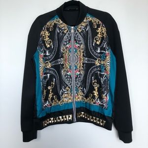 Versace jacket with embellishments nwot